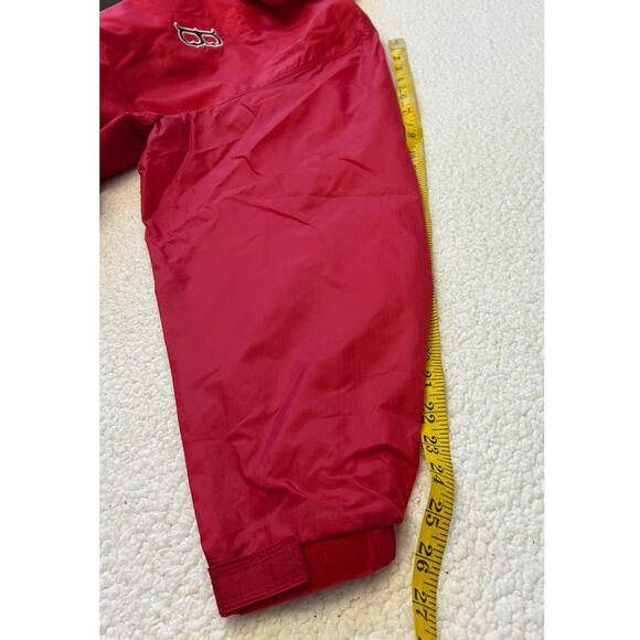 Sports GIII Boston Red Sox Windbreaker Men's Full Zip Sz L Red Lightweight Logo - Picture 5 of 9